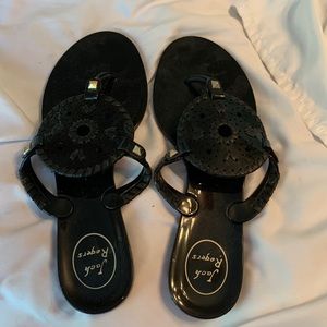 Black Jack Rogers Sandals